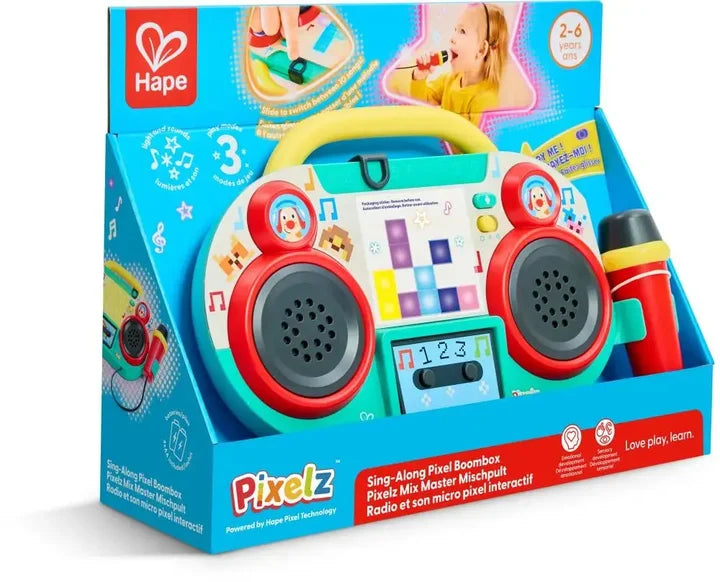 Sing-Along Pixel Boombox