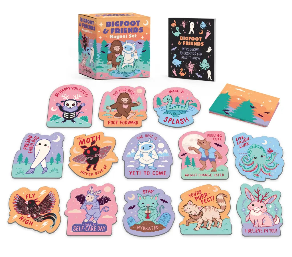 RP Mini:  Bigfoot & Friends Magnet Set