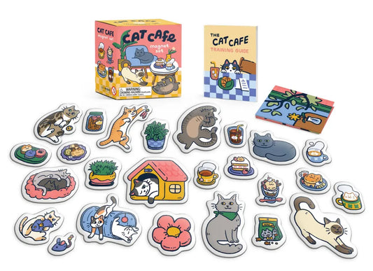 RP Mini:  Cat Cafe Magnet Set