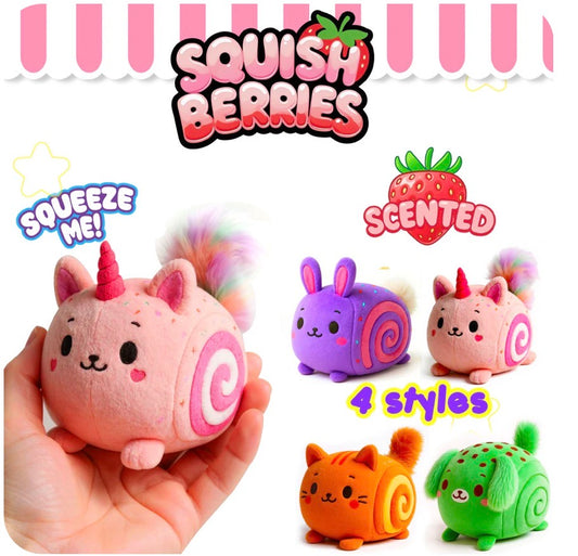 Squish Berries plush squishy