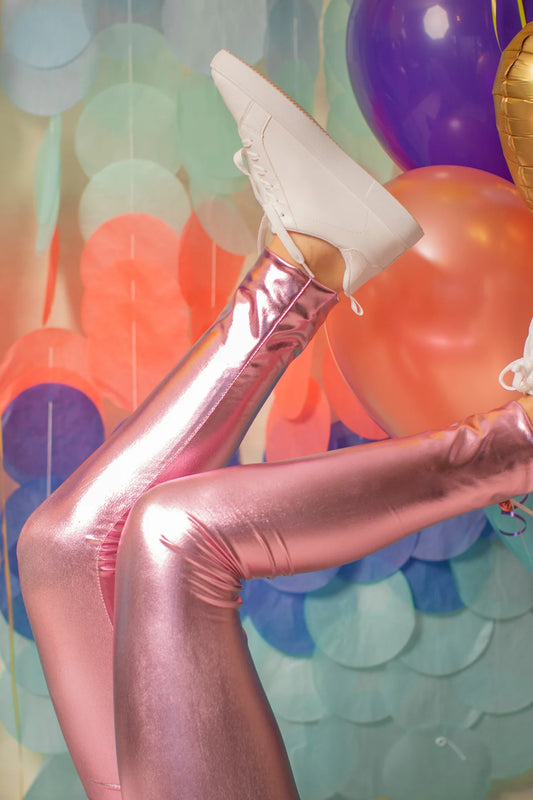 Love Life Leggings Pink Size 7-8