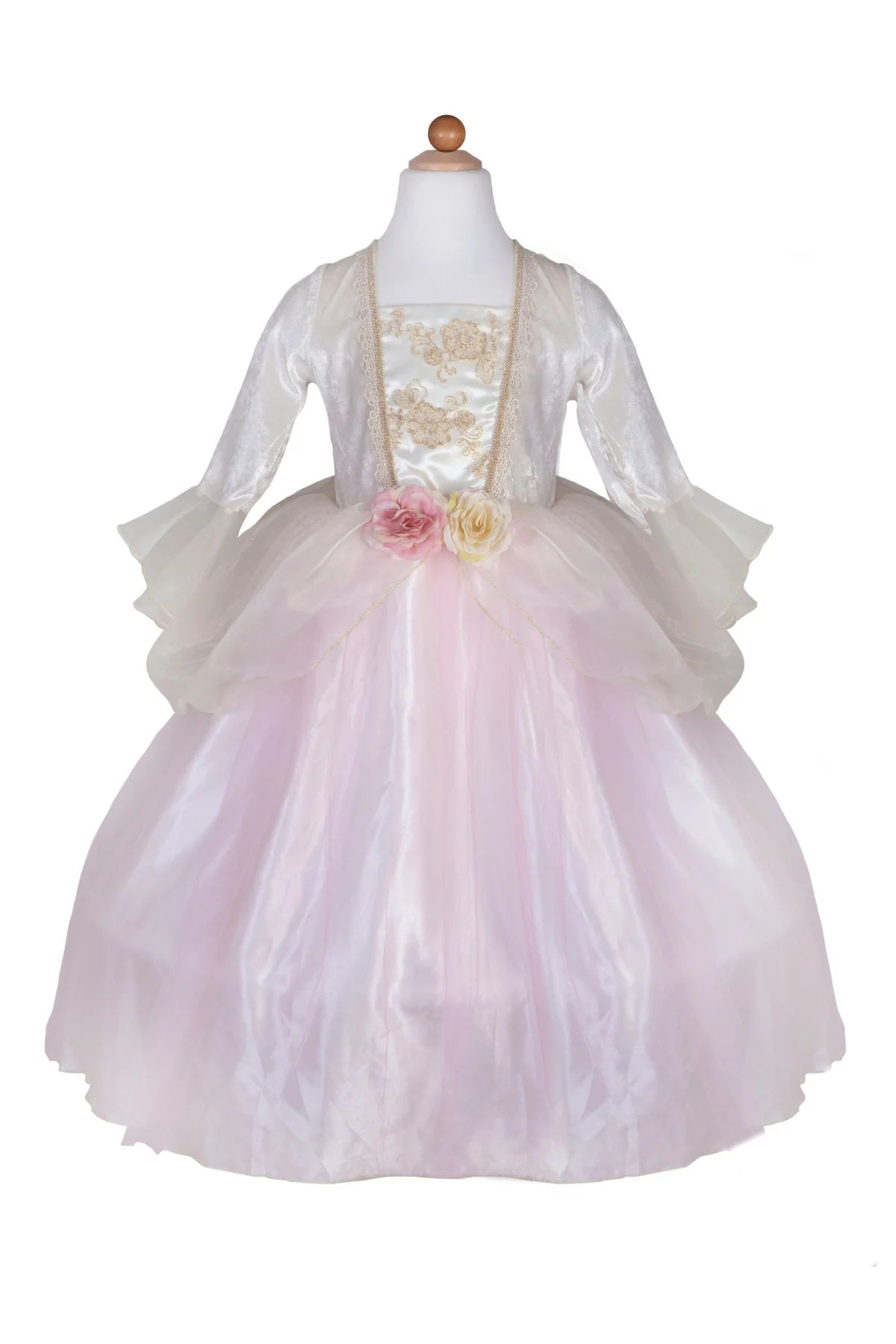 Golden Rose Princess Dress, Size 5-6