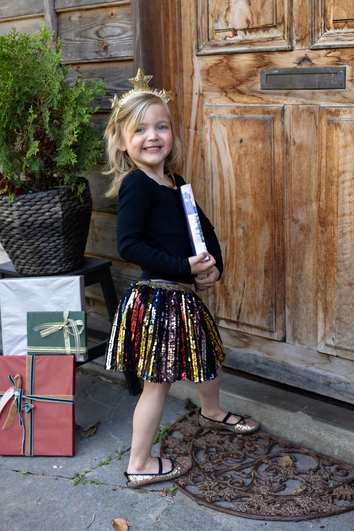 Sequins Show Stopper Skirt, 4- 6