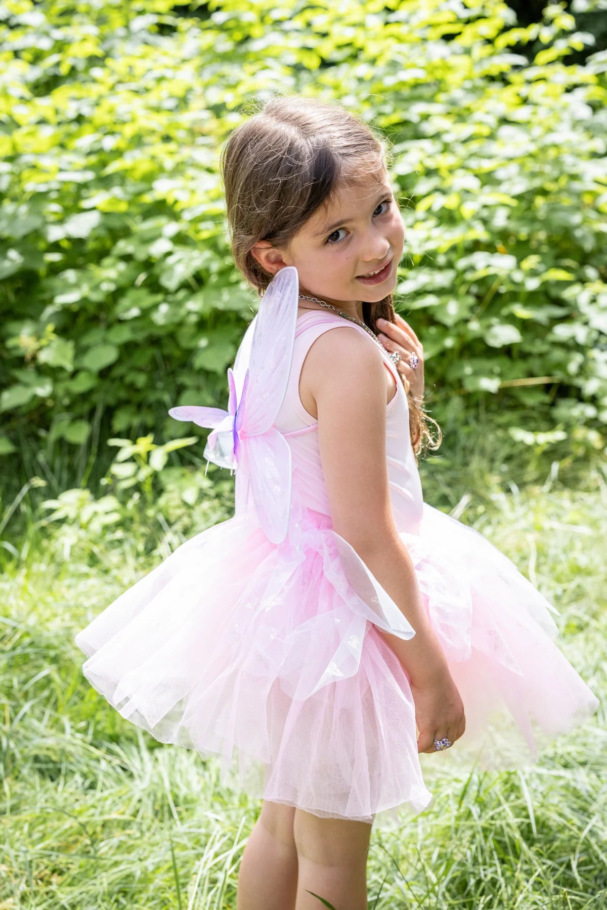 Flutter Butterfly Skirt, & Wings, Pink, Size 4-6