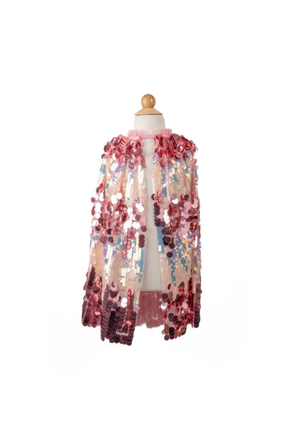 The 5th Avenue Purple Pailette Cape, Size 4-6