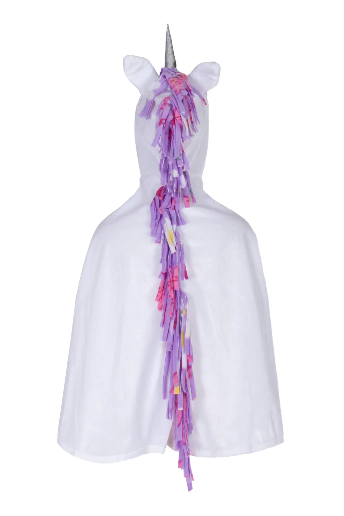 Unicorn Toddler Cape, White, Size 2-3T