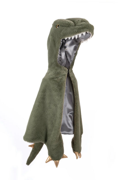 T-Rex Cuddle Cape, Green, 2T