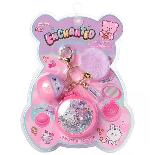 Hairbrush Key Kawaii Bear