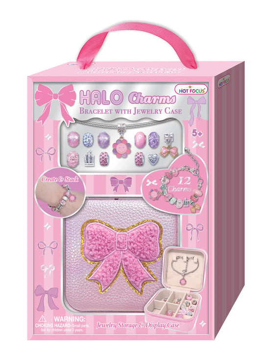 Halo Charms Bracelet & Jewelry Case BT