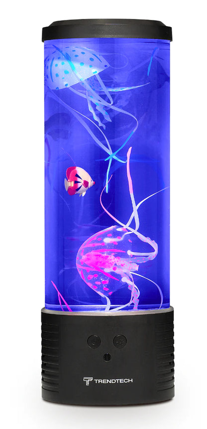 Jellyfish Lamp with Bluetooth Speaker-Black 14"