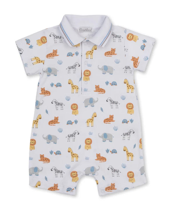 Jungle Hang Out Short Playsuit