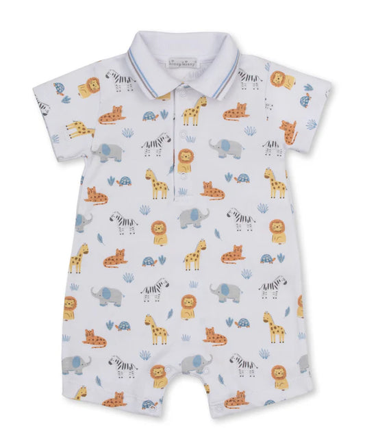 Jungle Hang Out Short Playsuit