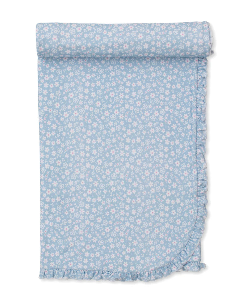 Blanket Fall in Bloom in Blue