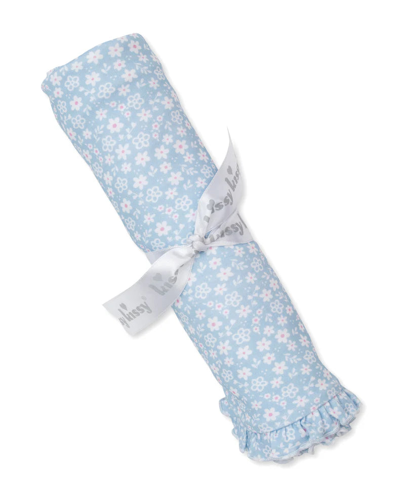 Blanket Fall in Bloom in Blue