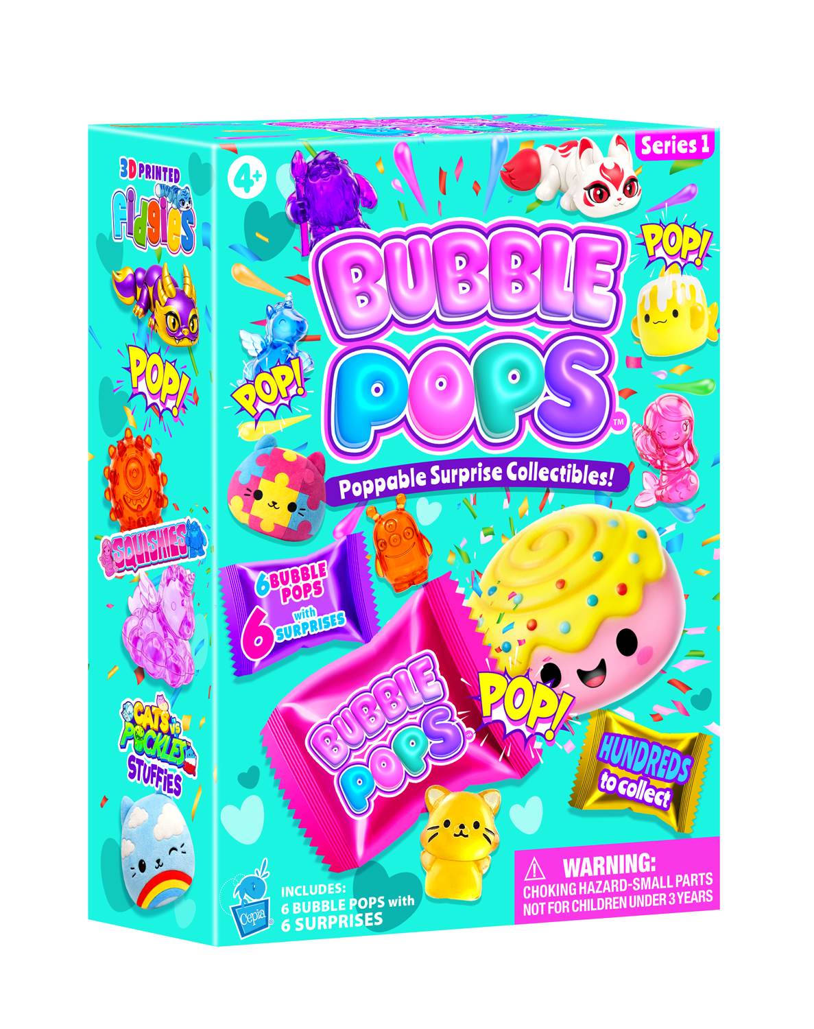 Bubble Pops 8 piece Blind Bag