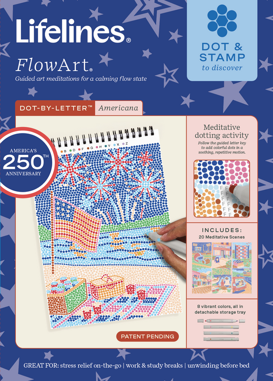 FlowArt - Dot By Letter - Americana