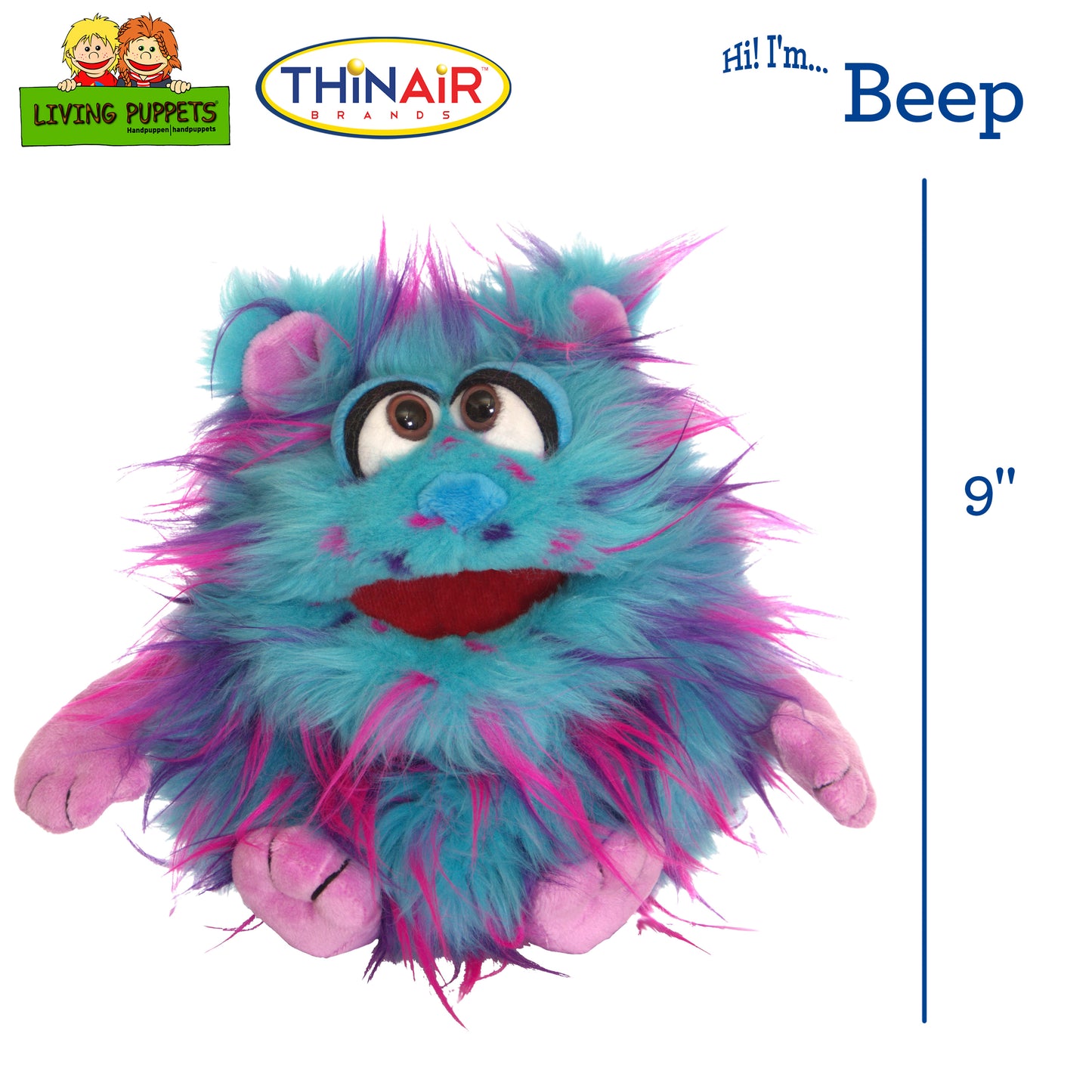 Living Puppets Beep 9"