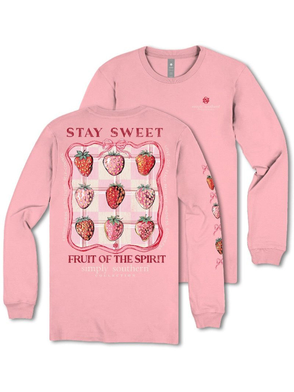 SS Longsleeve Stay Sweet Strawberries