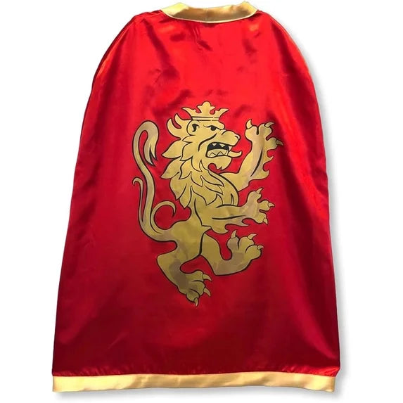 Liontouch Red Noble Knight Cape