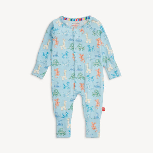 Blue Party Animals Convertible Coverall