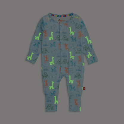 Blue Party Animals Convertible Coverall