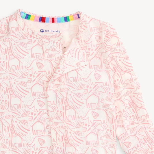 Herds of a Feather Pink Footie