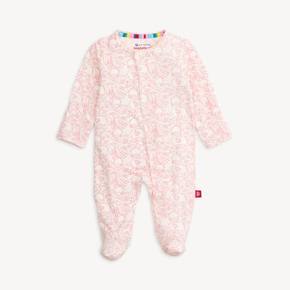 Herds of a Feather Pink Footie