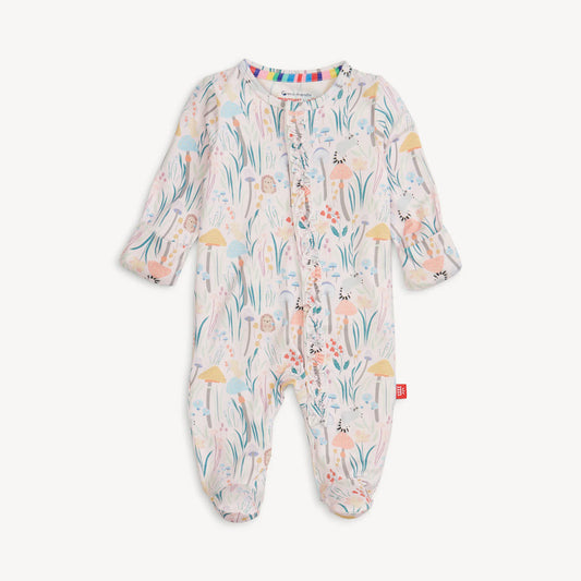 Shroom And Bloom Footie with Ruffle
