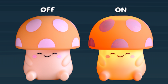 MUSHI Ambient Mushroom Light