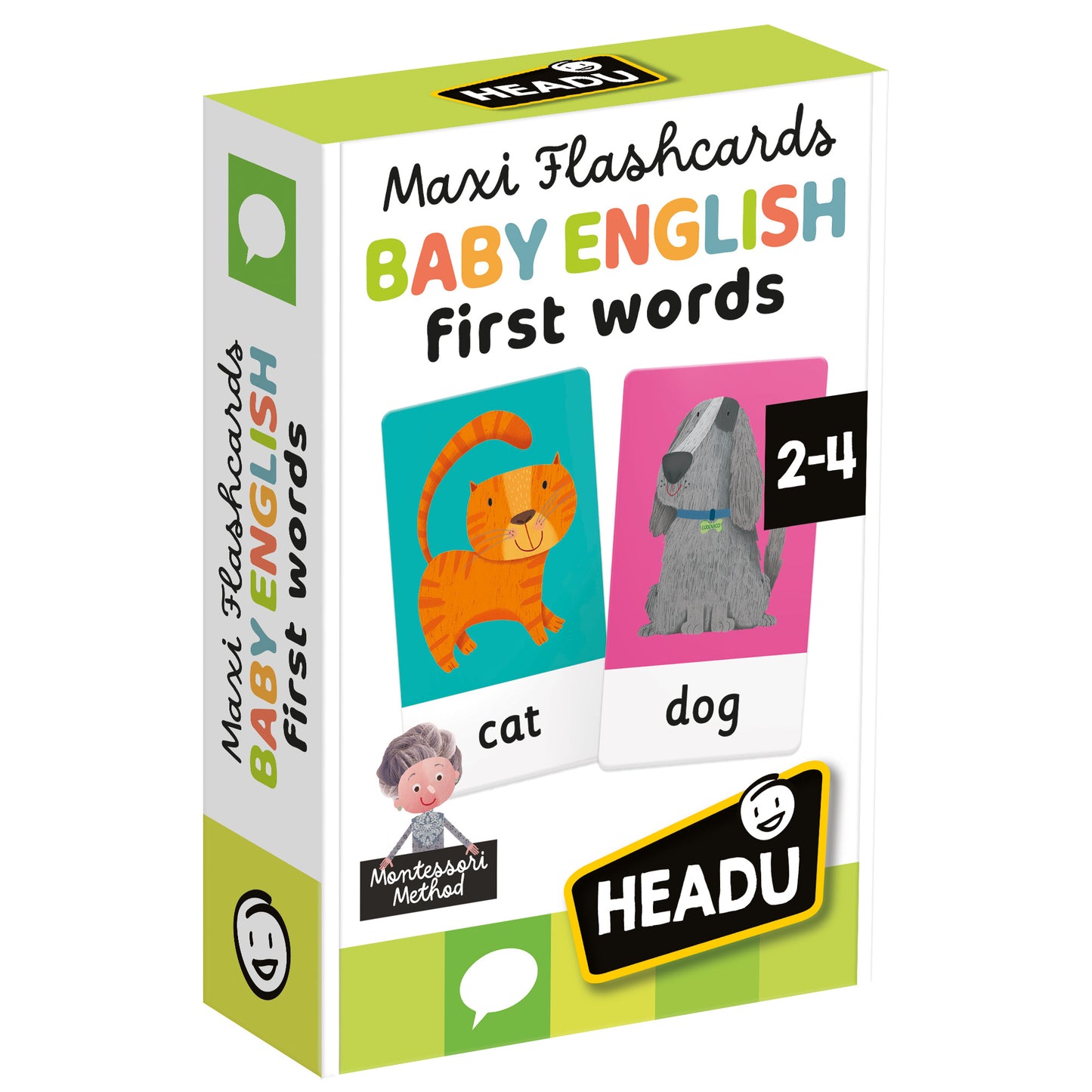 Montessori Baby English First Words Flash Cards