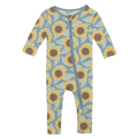 Stormy Sea Sunflower Convertible Coverall