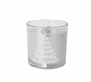 Sweet Grace Pink Tree Decal Jar Candle
