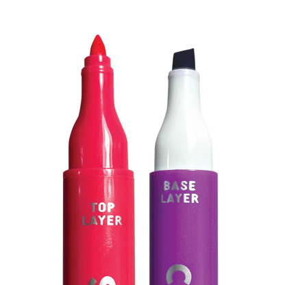 Color Layers Double Ended Layering Markers