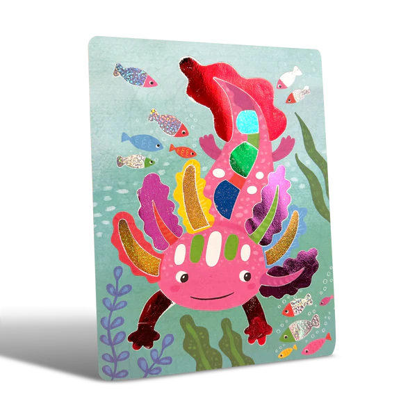 Foil-tastic Foil Art & Coloring Set - Awesome Animals
