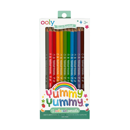 Yummy Yummy Fruit Scented Colored Pencils