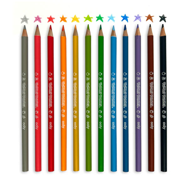 Yummy Yummy Fruit Scented Colored Pencils