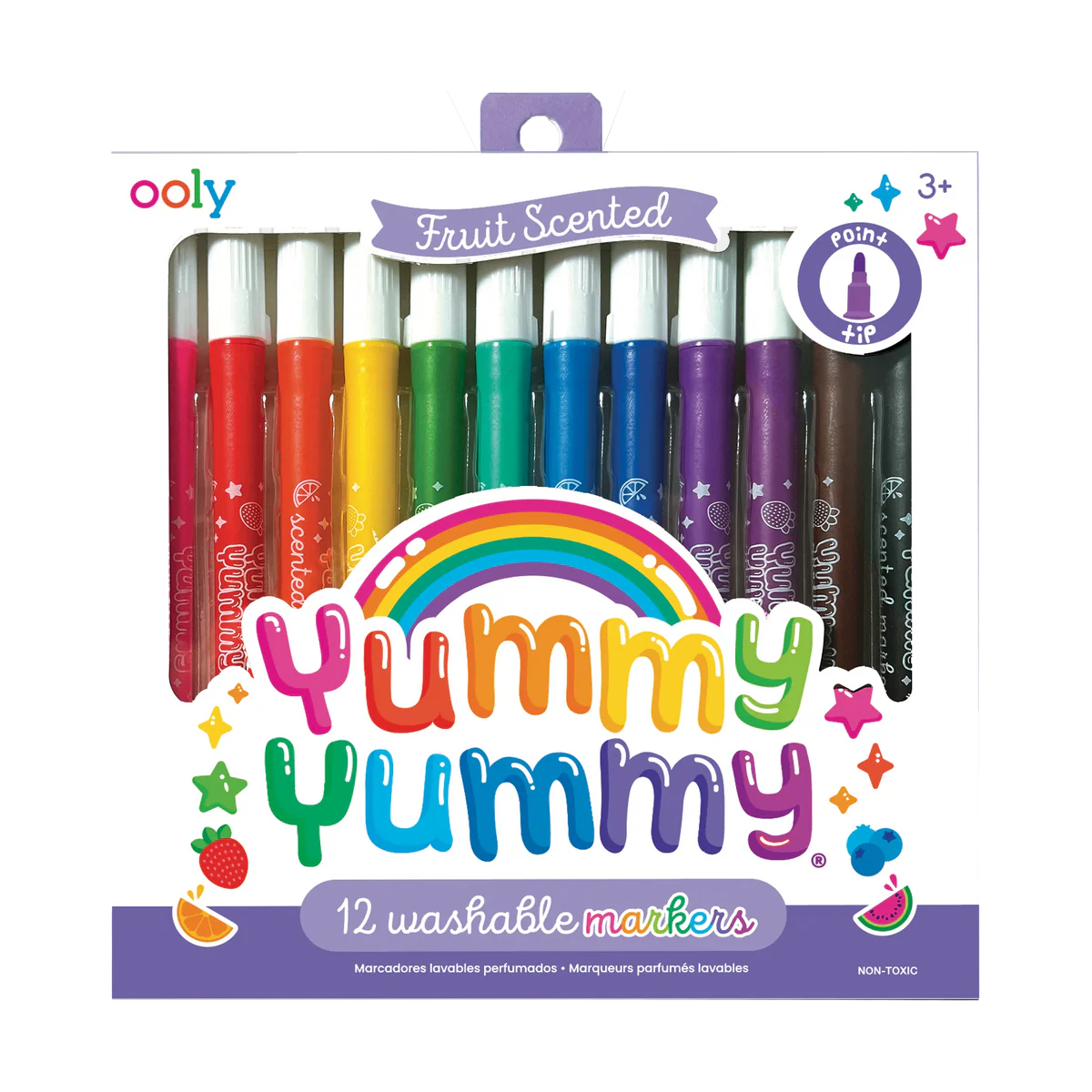 Yummy Yummy Scented Markers - Set of 12