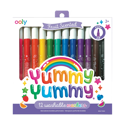 Yummy Yummy Scented Markers - Set of 12