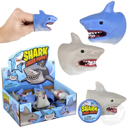2" Stretchy Shark Finger Puppet