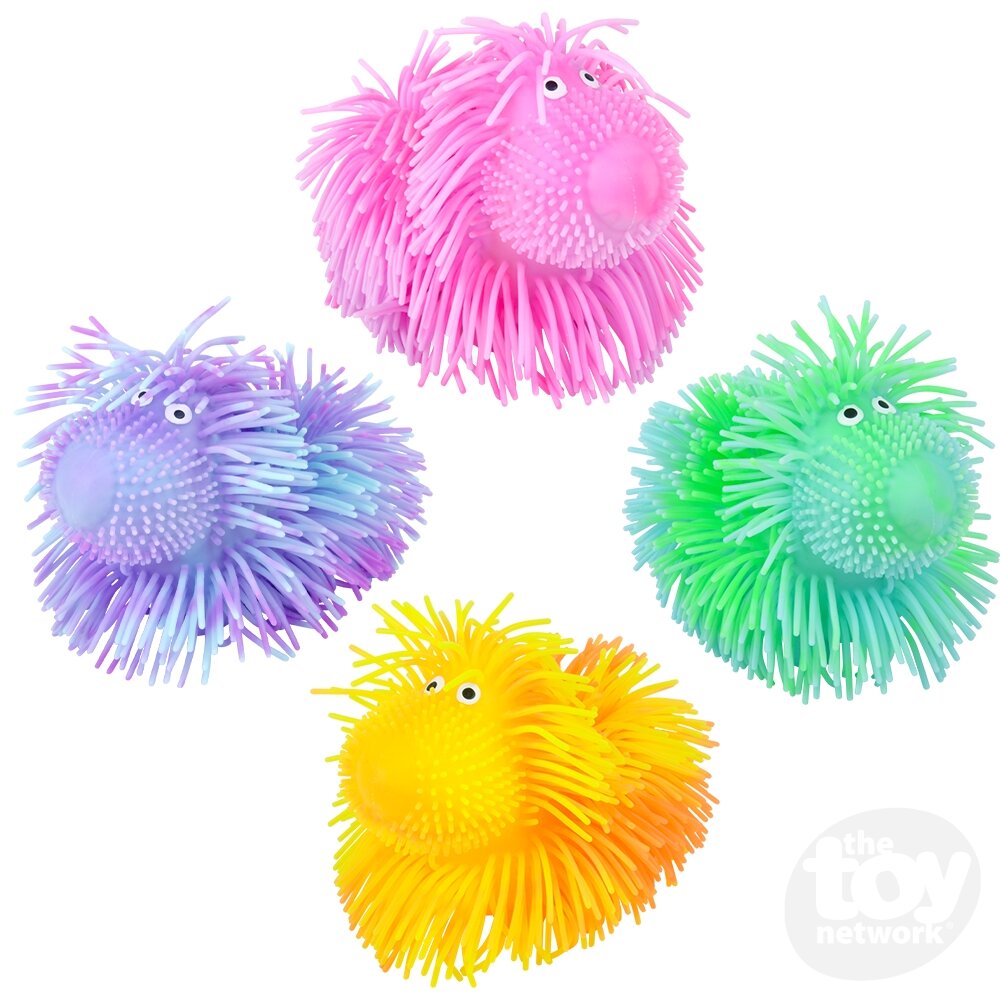 5.5" Light-Up Shaggy Dog Puffer