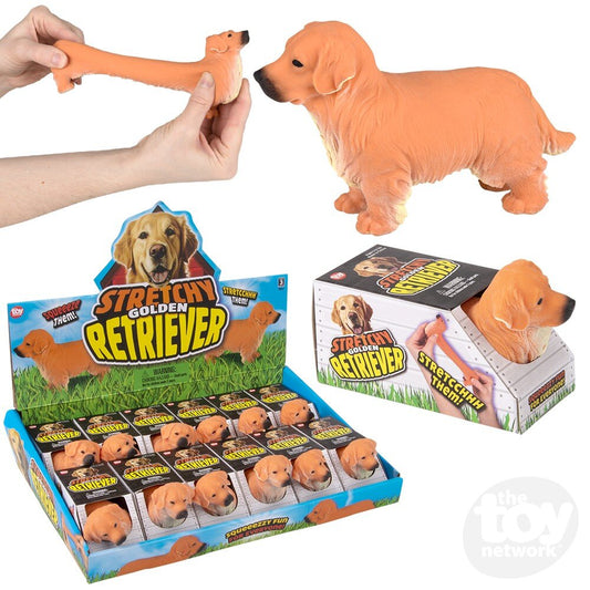 Stretchy Golden Retriever 5.25"