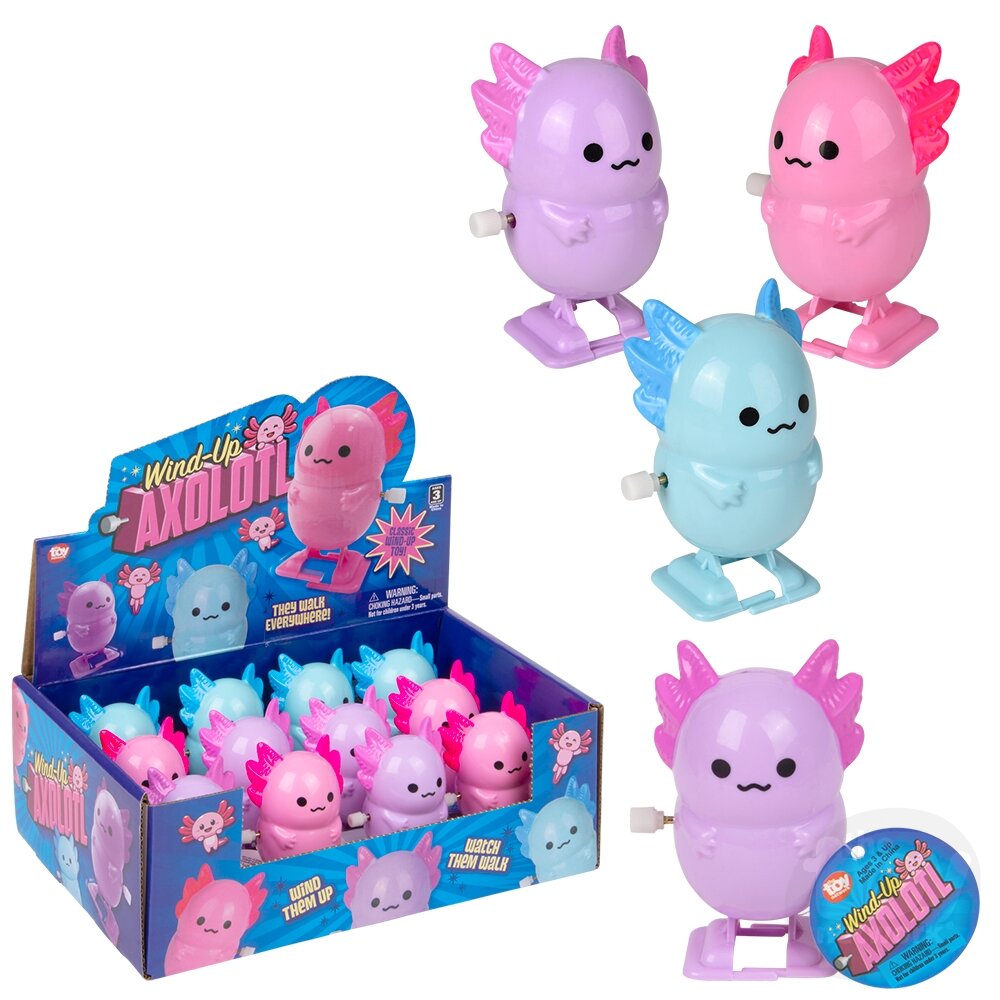2.75" Wind-Up Axolotl