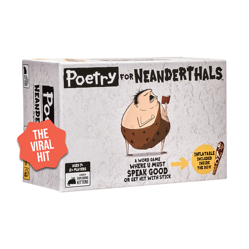 Poetry for Neanderthals