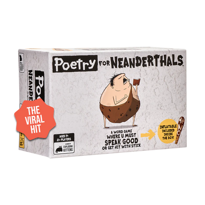 Poetry for Neanderthals