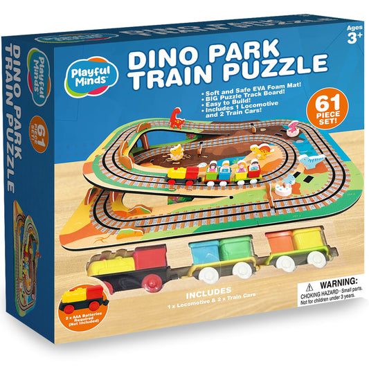 Dino Park Train Puzzle