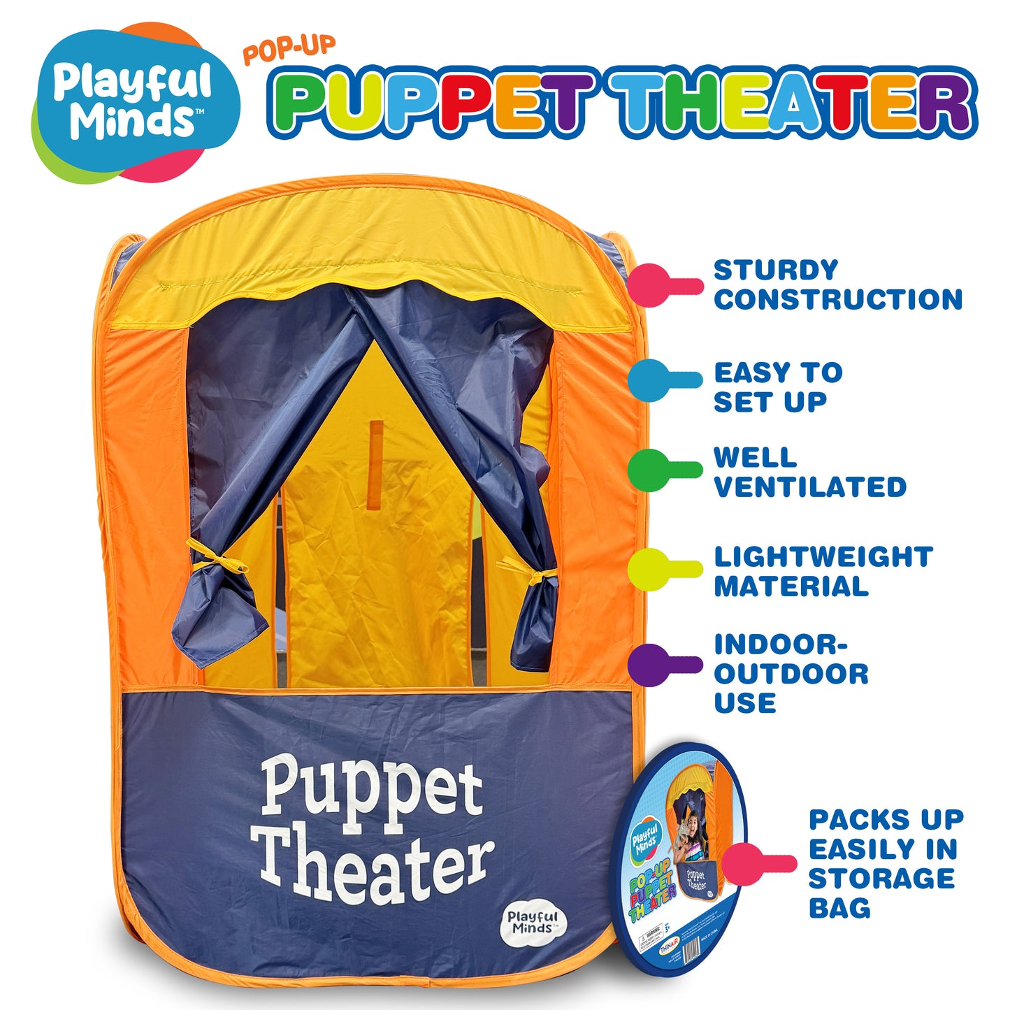 Playful Minds Pop-Up Puppet Theatre
