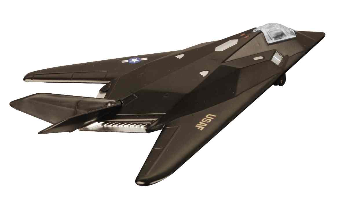 Diecast F-117 Fighter Plane Pullback
