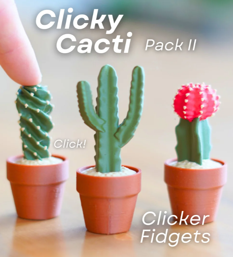 Pye Cactus Pot Clicker Variety