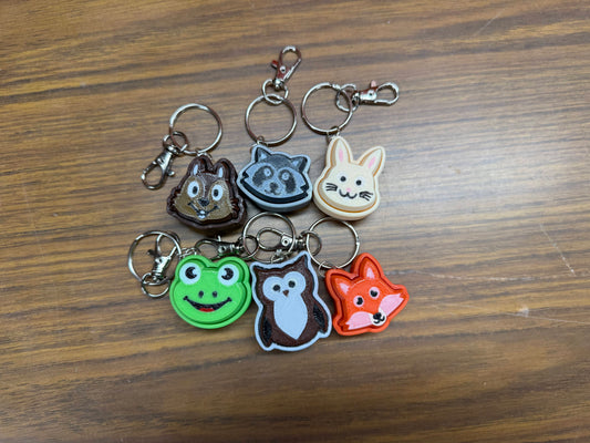 3D  Woodland Animal Clickers