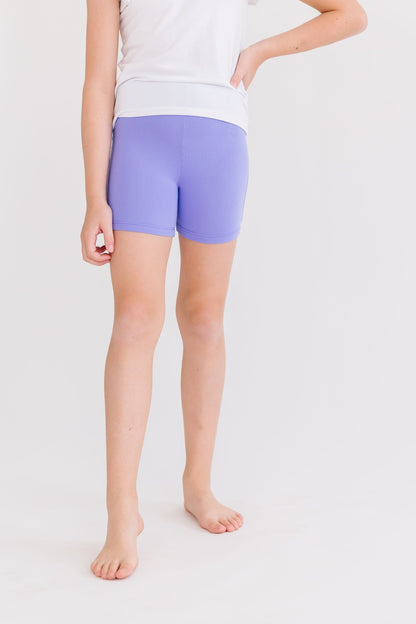 Mila Twirl Shorts Periwinkle